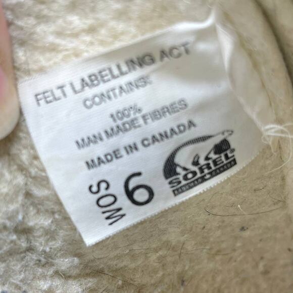 VTG SOREL Snowlion Tall Insulated Winter Snow Boots in Hunter green RARE SZ 6 - Picture 11 of 12